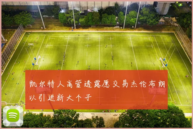 凯尔特人高管透露愿交易杰伦布朗以引进新大个子